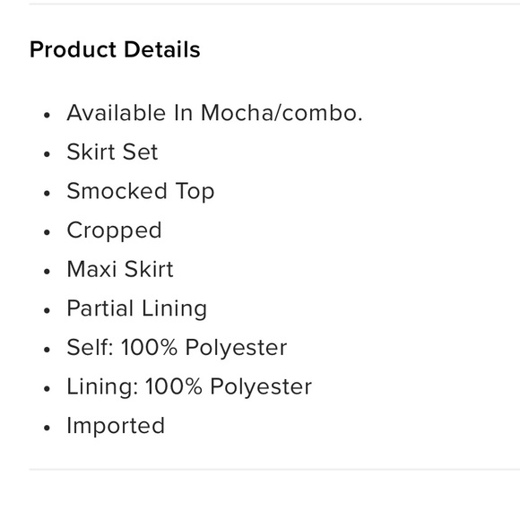 Embrace it skirt set - Picture 4 of 4